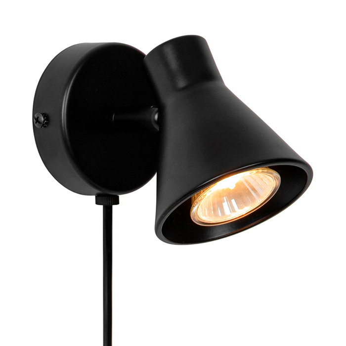 Nordlux Eik vegglampe svart